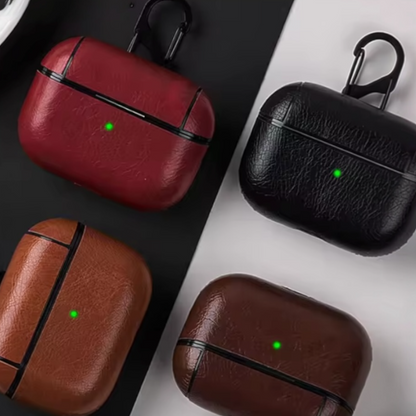 Estuche – Cuero Corinto para AirPods Pro 1 y 2