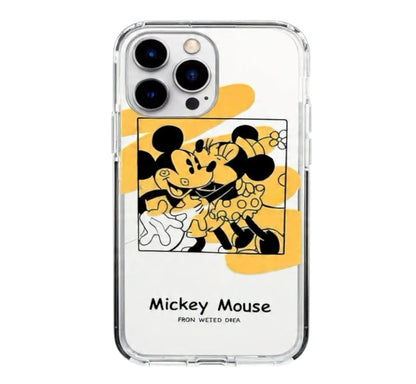 Estuche - Mickey Mouse y Minnie para iPhone 7 PLUS / 8 PLUS