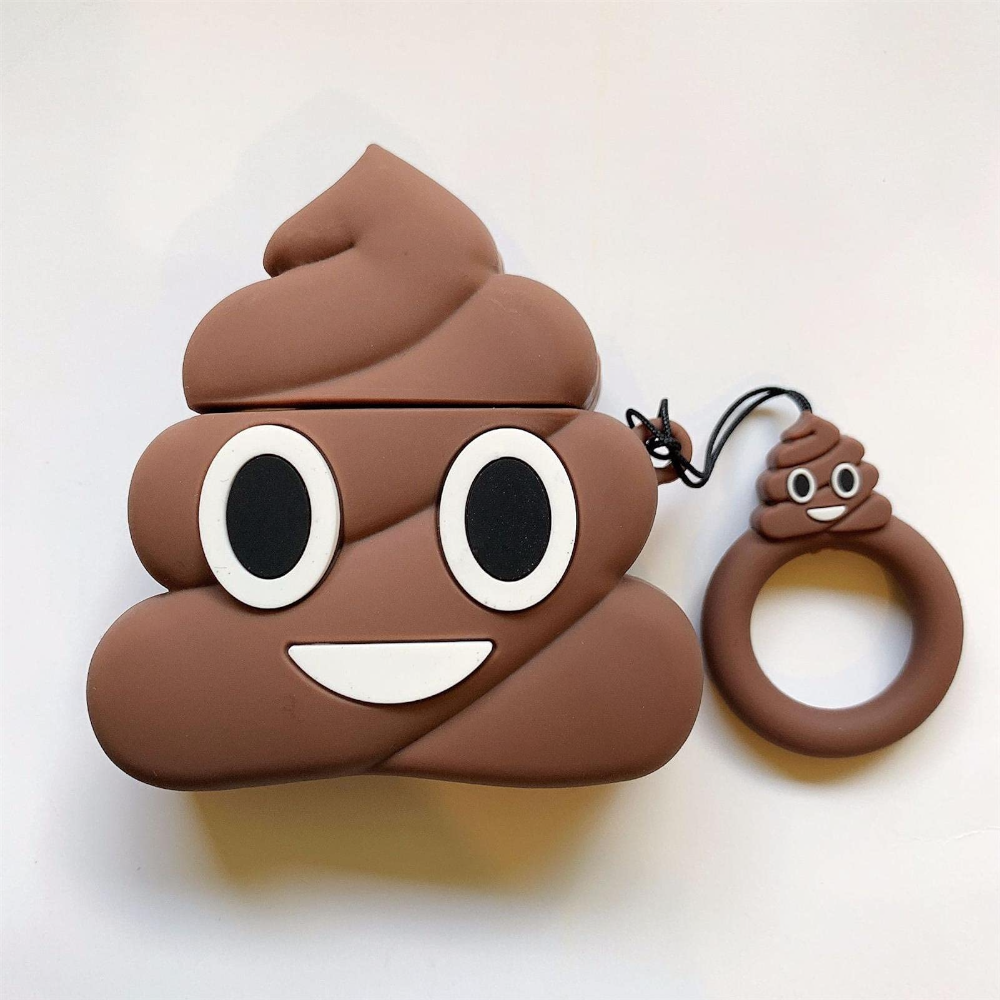 Estuche – emoji poop café para AirPods 3