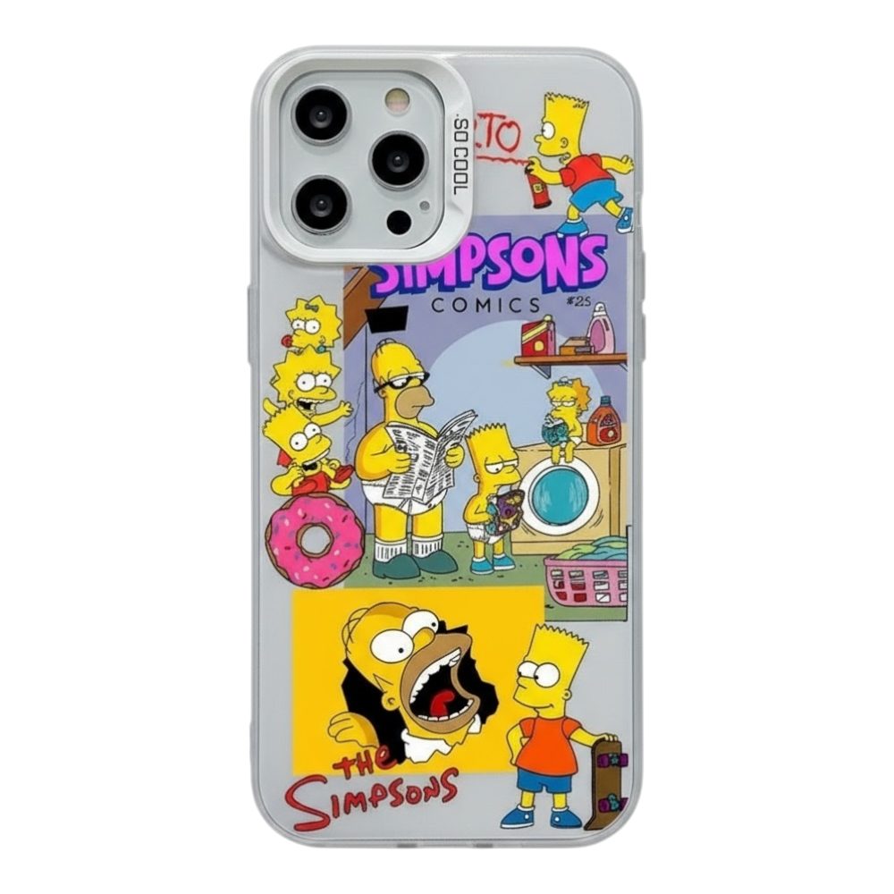 Estuche - Los simpson para iPhone 15 Plus