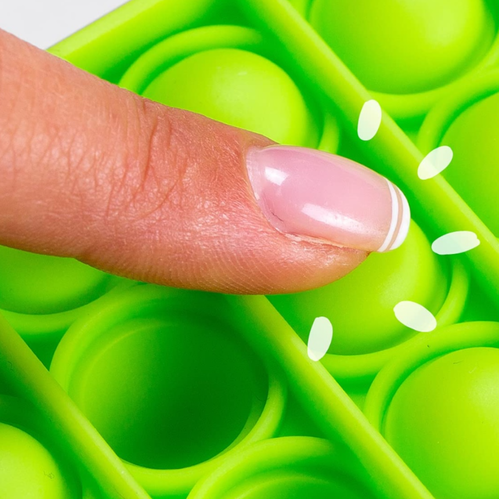Estuche – Pop it verde para AirPods 1 y 2