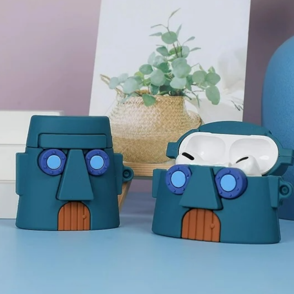 Estuche – Casa de Calamardo Bob Esponja para AirPods 3