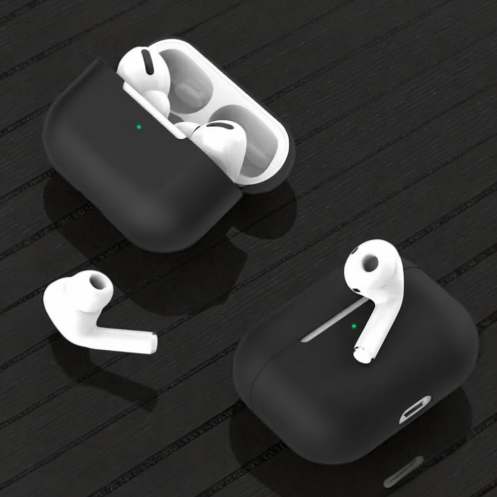 Estuche – Silicon Negro para AirPods Pro 1 y 2