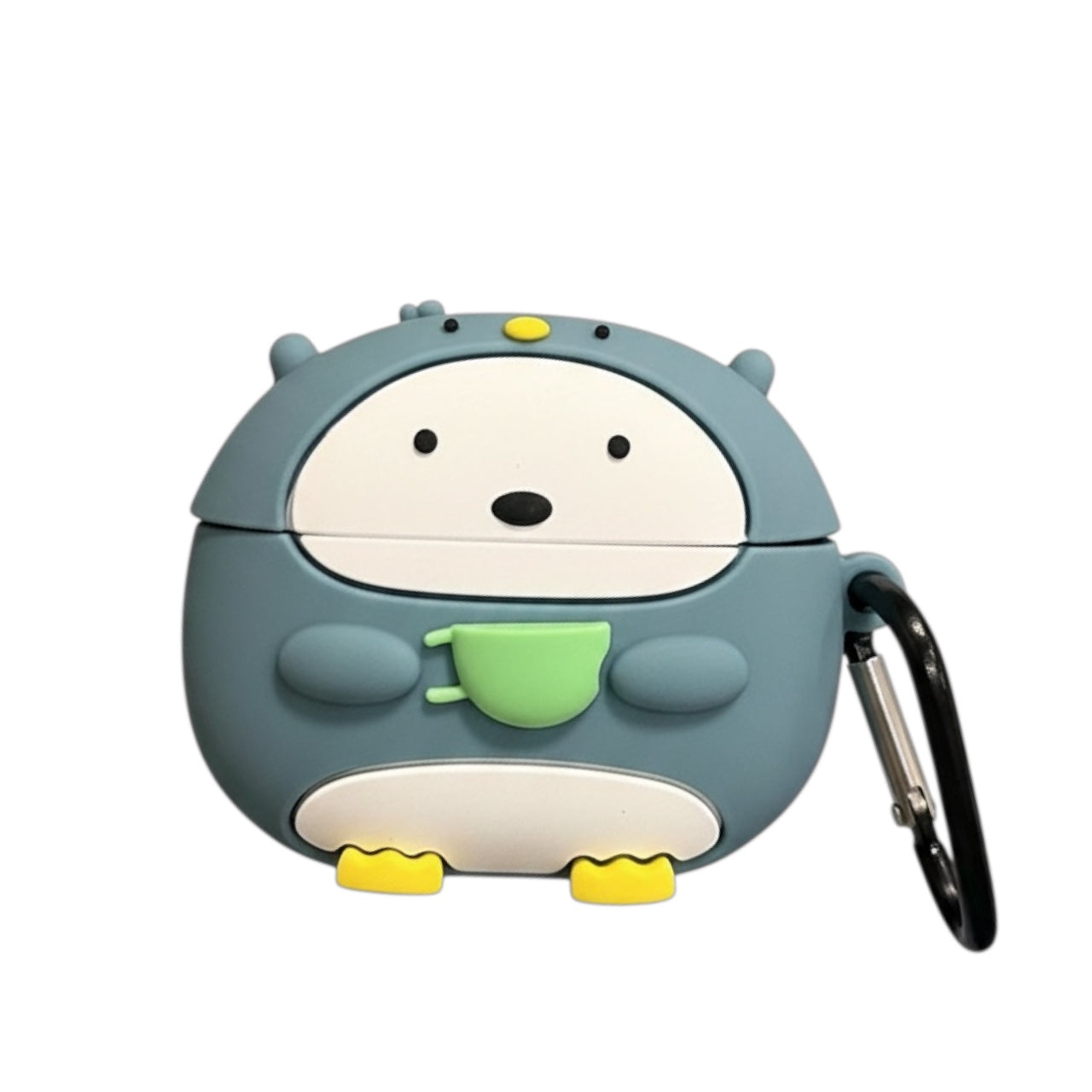 Estuche – Oso polar con traje de pingüino  3D para AirPods 3