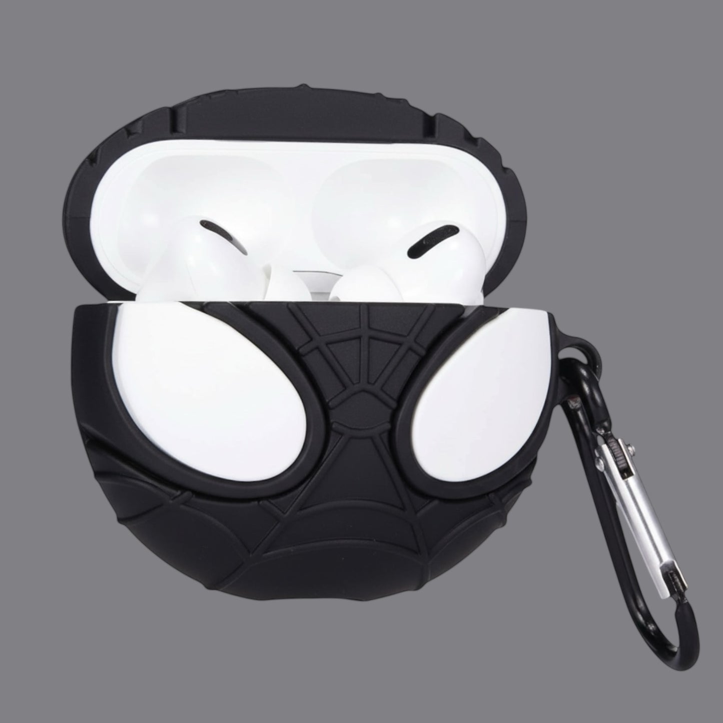 Estuche – Spiderman Black para AirPods Pro 1 y 2