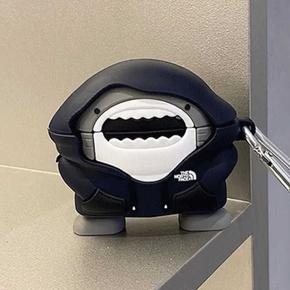 Estuche – Tiburón con Sudadera para AirPods Pro 1 y 2