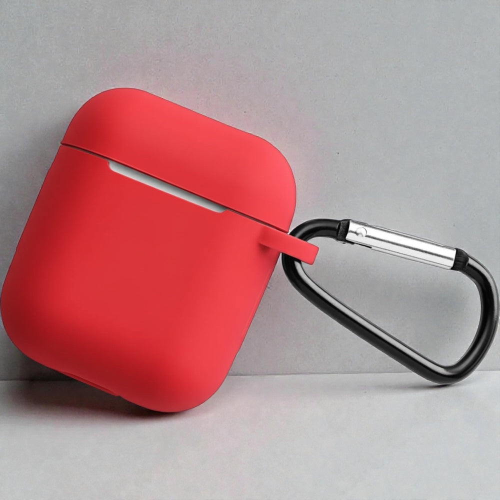 Estuche – Silicon rojo para AirPods 1 y 2