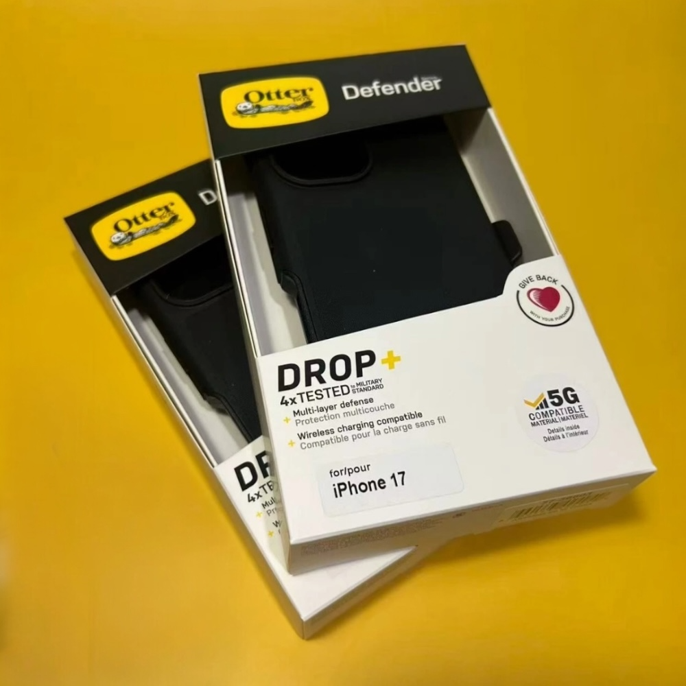 Estuche - Otter box original Negro para iPhone 17 normal