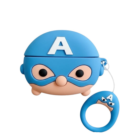 Estuche – Capitán America para AirPods Pro 1 y 2