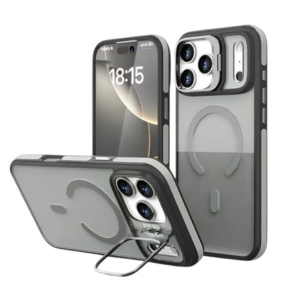 Estuche - Gravity Ridge de lujo negro con gris para iPhone iPhone 17 Air