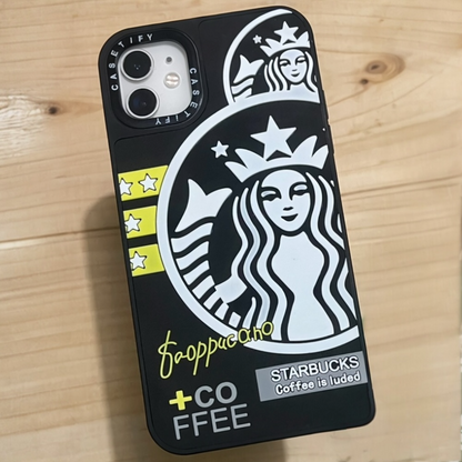 Estuche - Starbucks negro para iPhone 13 Pro
