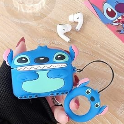 Estuche - Stitch Comelón para AirPods 1 y 2