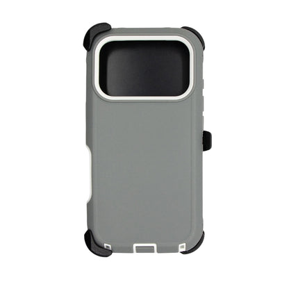 Estuche - Otter box original gris con blanco  para iPhone 17 normal