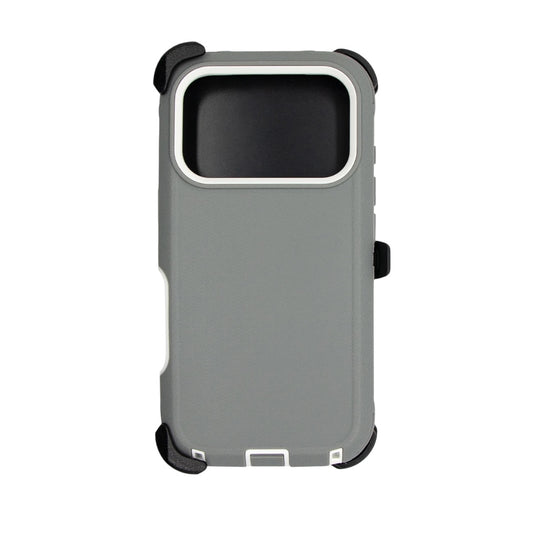 Estuche - Otter box original gris con blanco  para iPhone 17 normal