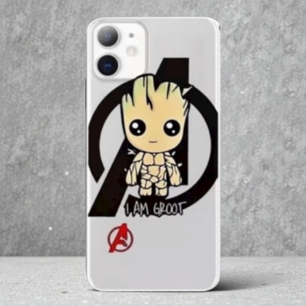 Estuche – Groot de Avengers para iPhone 7/8/SE
