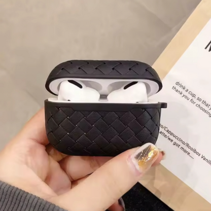 Estuche – Tejido negro  para AirPods Pro 1 y 2
