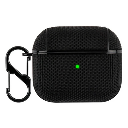 Estuche – Soft Nylon negro para AirPods Pro 1 y 2
