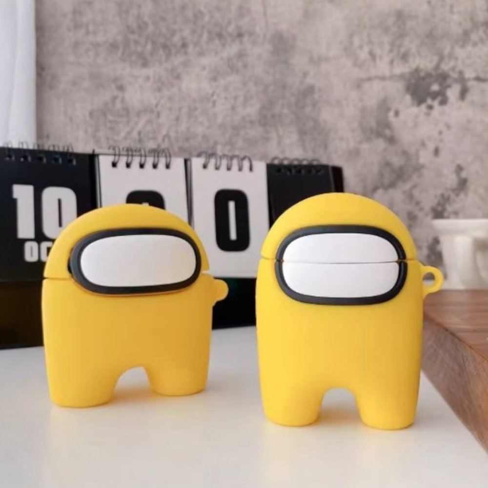Estuche – Among Us amarillo para AirPods 1 y 2