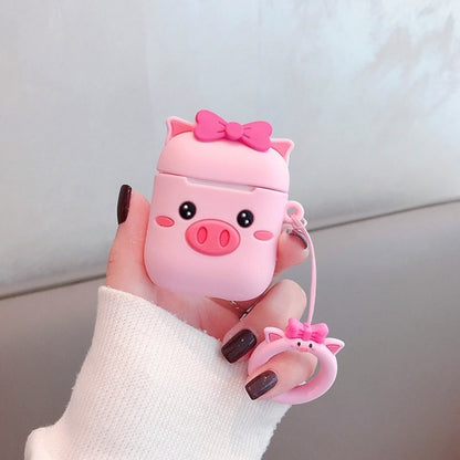 Estuche – Cerdito Rosado para AirPods 1 y 2