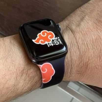 Pulsera – Akatsuki de Naruto para Apple Watch