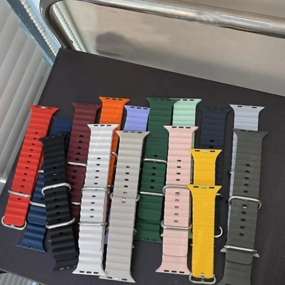 Pulsera - Ocean Band gris claro para Apple Watch