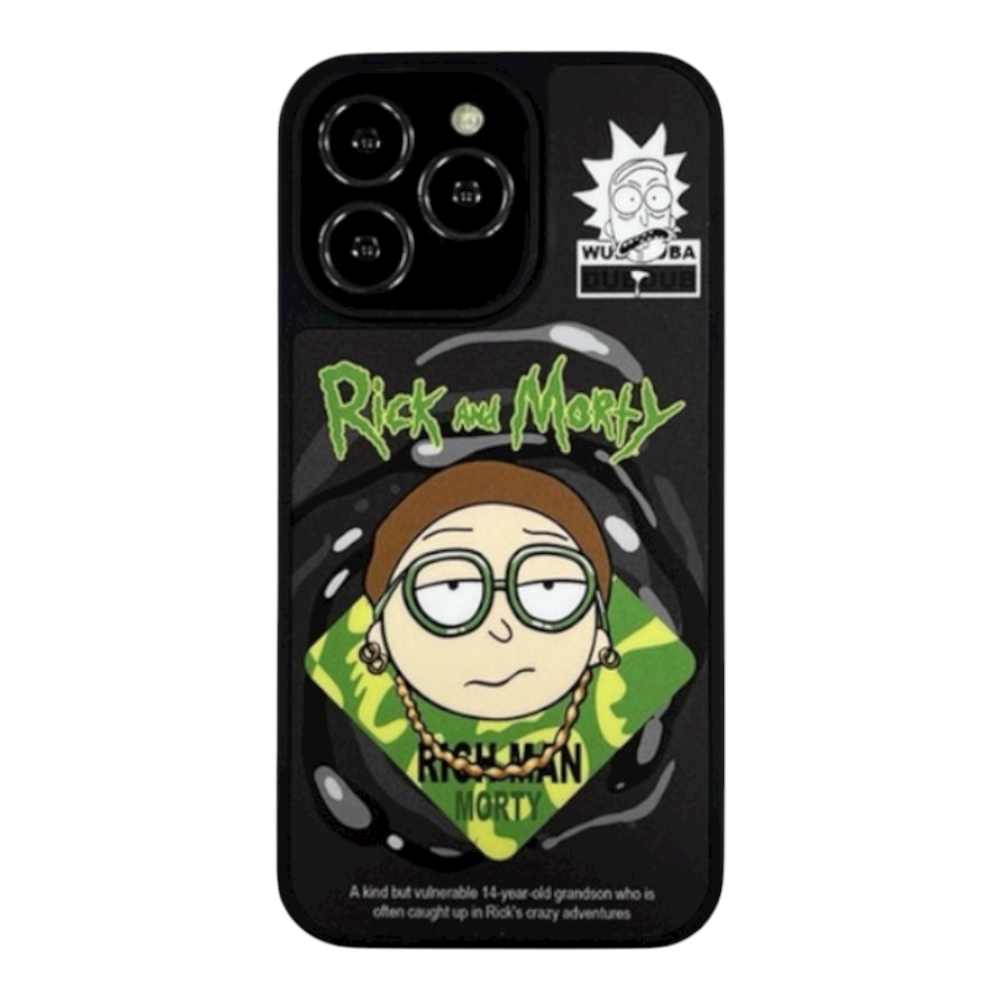 Estuche - Morty de Rick and Morty para iPhone 13 normal