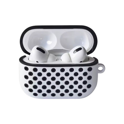 Estuche – Deportivo Nike blanco con negro para AirPods Pro 1 y 2