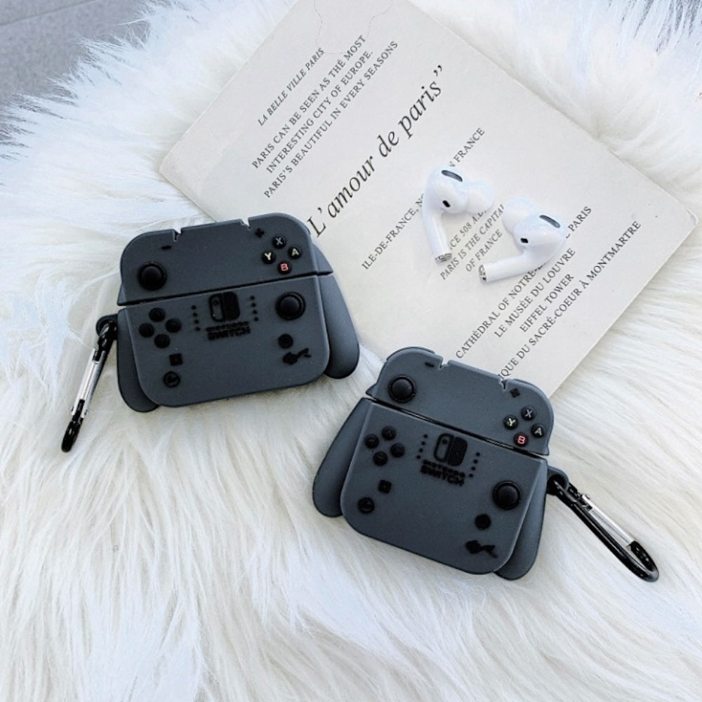 Estuche – Nintendo switch negro para AirPods 1 y 2