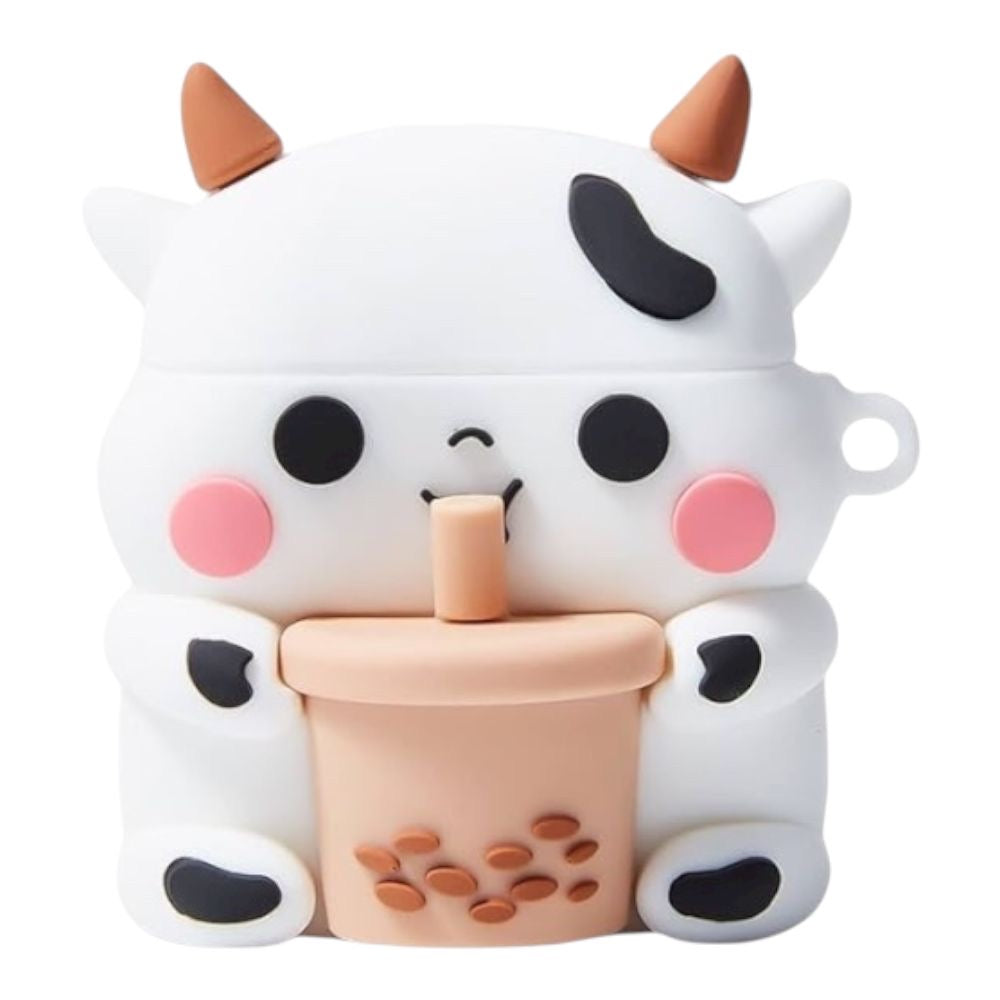 Estuche – Vaquita con Bubble Tea para AirPods 3