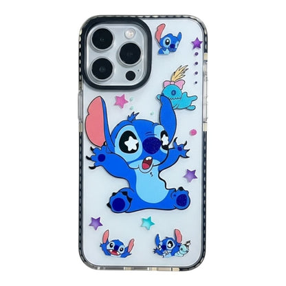 Estuche – Stitch Estrellitas para iPhone 16 normal