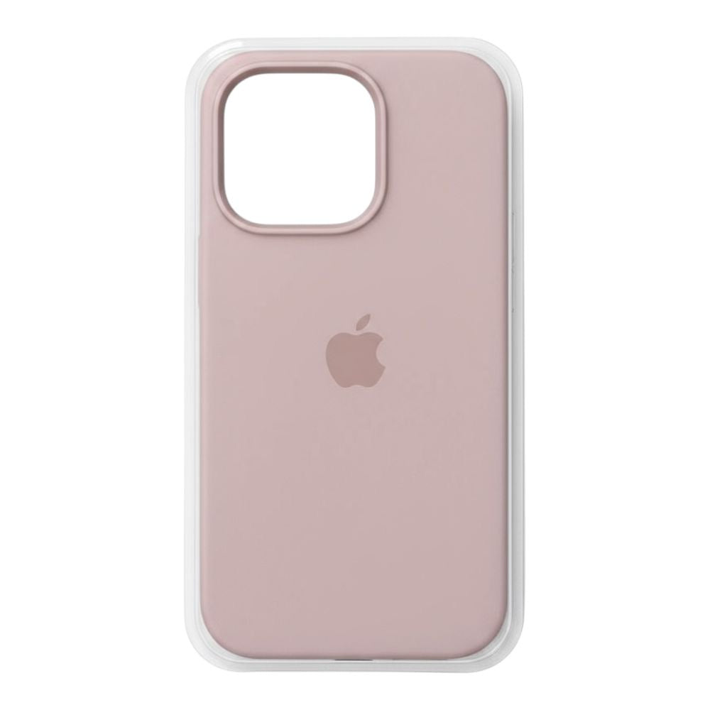 Estuche - Silicona Premium Rosa Palo para iPhone 16 Pro Max