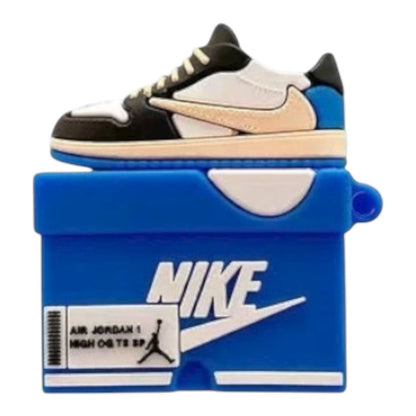 Estuche – Nike Jordan Low Azul para AirPods Pro 1 y 2