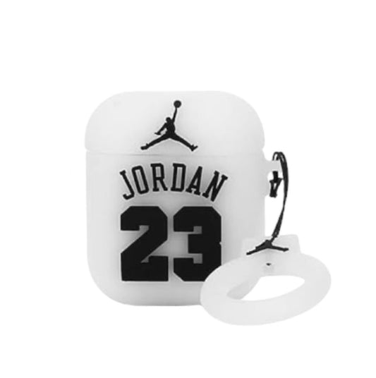 Estuche - Jordan 23 para AirPods 1 y 2 (Con Aro y Clip)
