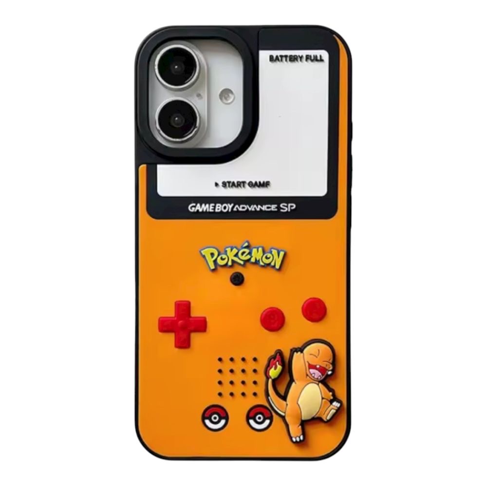 Estuche - Pokémon GameBoy Charmander para iPhone 16 Pro Max