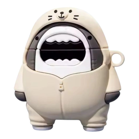 Estuche – Tiburón en Pijama para AirPods 1 y 2
