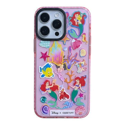 Estuche - Ariel Sirenita Rosa iPhone 16 normal