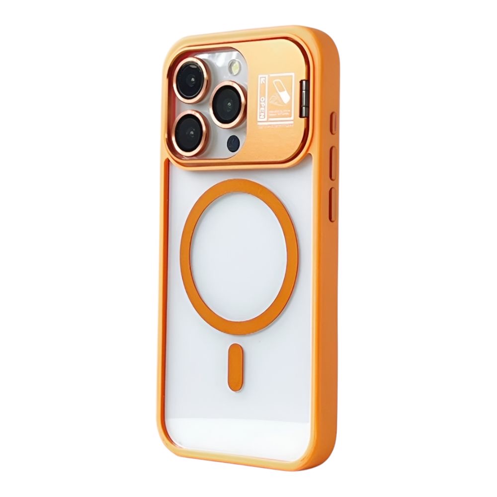 Estuche - Magnético MagSafe Naranja para iPhone 16 Pro Max