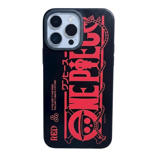 Estuche – One Piece Red Skull para iPhone 16